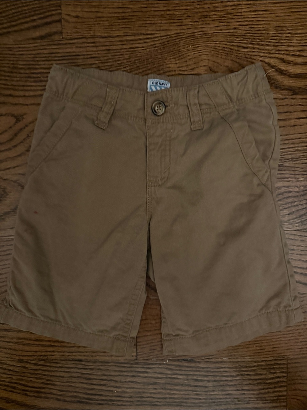 Old Navy Boys' Brown Flat Front Chino Shorts